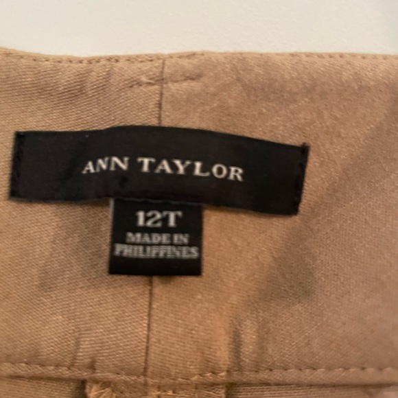 Ann Taylor camel pants - Picture 2 of 3